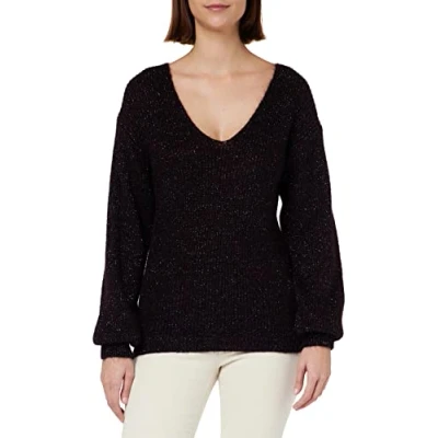 Abbildung von Morgan Damen 222 manel Pullover, dunkelviolett, XS