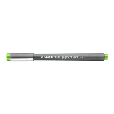 Abbildung von STAEDTLER 308 05 51 Fineliner pigment liner (0,5 mm Strichbreite, hohe Qualität, Pigmenttinte, dokumentenecht, lichtbeständig) Farbe hellgrün