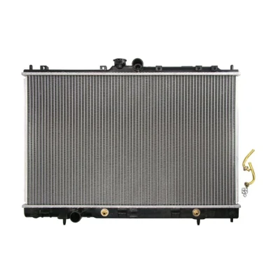 Abbildung von THERMOTEC D75006TT Kühler, Motorkühlung Aluminium für Fahrzeuge mit/ohne Klimaanlage 688 425 27 Schalt /optional Automatikgetriebe Kühlrippen gelötet