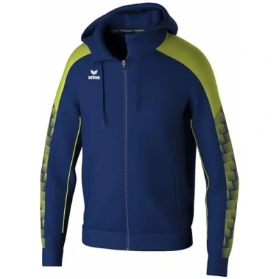 Abbildung von Erima Herren EVO STAR Trainingsjacke mit Kapuze (1032409), new navy/lime, 3XL