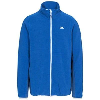Abbildung von Trespass Herren Warme Fleece Jacke 220g/m² Mirth, Navy Stripe, XXL, MAFLFLN10004_NSEXXL