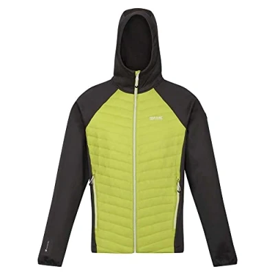 Abbildung von Regatta Andreson Herren Jacke, Grünalgen/Robbengrau, M