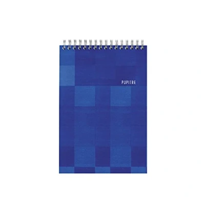 Abbildung von Clairefontaine 8666C Spiralblock, DIN A5, liniert, ideal für Notizen, 80 Blatt, 1 Stück, farbig sortiert