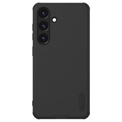 Abbildung von Nillkin Schutzhülle für Samsung Galaxy S24 (15,7 cm (6,2 Zoll), super mattiert, Harte Rückseite, weicher Rand (PC + TPU), stoßdämpfende Abdeckung, erhöhte Einfassung, Kameraschutz, PC, Verschiedene