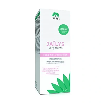 Abbildung von JAÏLYS Dehnungsstreifen 125ml Vorbeugung und Korrektur von Bestehende werden bei täglicher Anwendung bereits nach 6 Wochen gemildert Laboratoire Jaldes