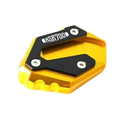 Abbildung von Seitenständer Fuß Für Yam&amp;aha MT 07 XSR 700 XSR700 FZ 2014 2022 Motorrad CNC Ständer Seite Stehen verlängerung Pad Unterstützung Platte