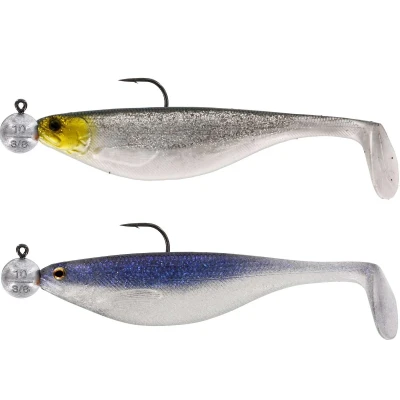 Abbildung von Westin Shadteez R &#039;N 12cm (4,7&quot;) Rigged and Ready 2 Stück Clear Water Mix