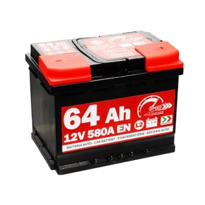 Abbildung von Batterie Auto Speed by SMC L264 12 V 64 Ah 610 A Positive rechts (+ DX)