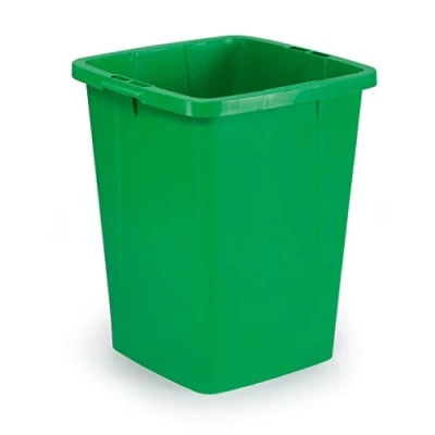 Abbildung von Durable Durabin Abfalleimer / Wertstofftonne 90 Liter, lebensmittelecht, mit Tragegriffen, grün, 1800474020