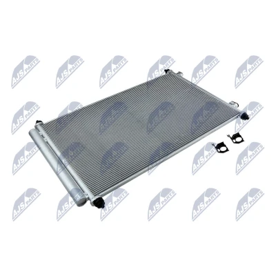 Abbildung von NTY CCS MZ 016 Klimakondensator mit Trockner Aluminium MAZDA: CX 9 (TB) 3.7, 3.5 AWD, 3.5, 3.7 AWD 2006 2007
