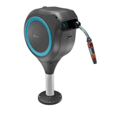 Abbildung von GARDENA Schlauchtrommel Schlauchbox Roll Up, Automatisches Aufwickeln