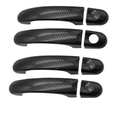 Abbildung von Türgriff Abdeckung Styling 3 Farbe Für VW T5 T6 Transporter Caravelle Multivan California Auto Trim Außen