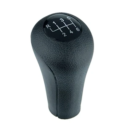 Abbildung von L &amp; P Car Design L&amp;P A276 5 Schaltknauf Knauf Schalthebel Hebel Schwarz 6 Gang kompatibel mit BMW 3er e36 e46 e90 e91 e92 e93 5er e39 e60 e61 X3 e83 Schaltknopf Plug Play Ersatzteil für OEM