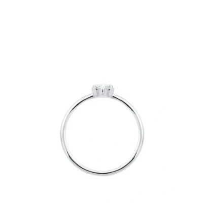 Abbildung von Elli Ring Damen Verlobung Marquise mit Zirkonia Steinen Stein in 925 Sterling Silber