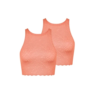 Abbildung von Sloggi Zero Feel Bliss Crop Top Lovely Apricot