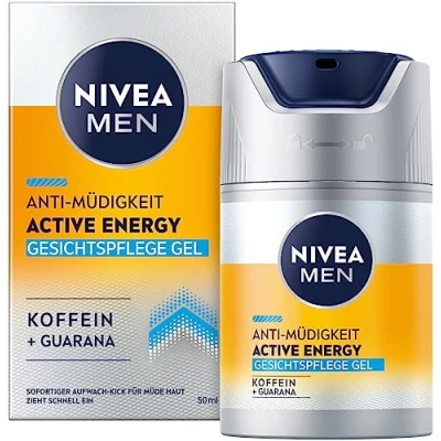 Abbildung von Nivea MEN Active Energy FACE CARE GEL Gesichtscreme, Herren, Größe: 50 ml,