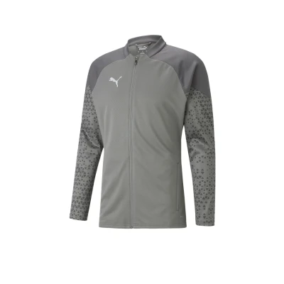 Abbildung von Puma Teamcup Fussball Trainingsjacke, Herren, Größe: Small, Grau