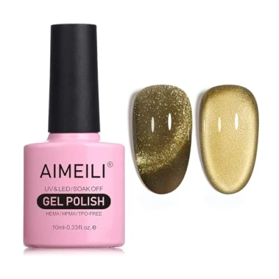 Abbildung von AIMEILI Cat Eye UV Gel, 10ml Gel Nagellack Nail Glitzer DIY Art Maniküre 750