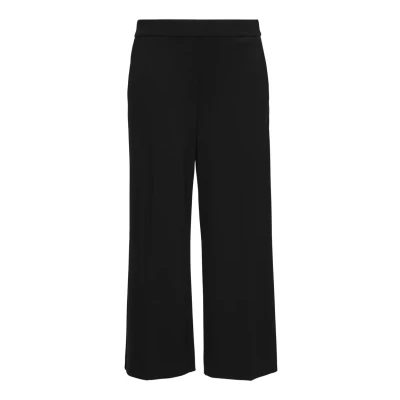 Abbildung von s.Oliver Black Label AUS Interlock Stoffhose, Damen, Größe: 32, Schwarz