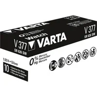 Abbildung von VARTA Knopfzelle Silver Oxide, 377 SR66, 1.55V