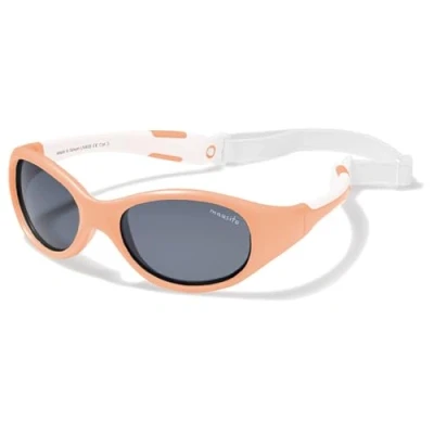 Abbildung von Mausito Sonnenbrille Kinder 5 8 Jahre Mädchen VERGLEICHSSIEGER Kindersonnenbrille 100% UV Schutz BIEGSAM Schadstofffreie mit Band Europäisches Design für gemacht