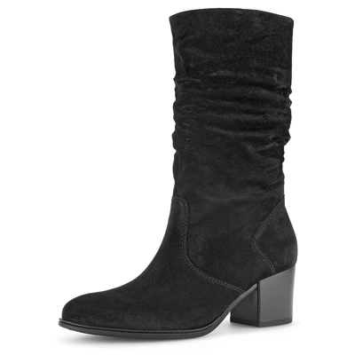 Abbildung von Gabor Ancona Stiefel, Blockabsatz, Kurzstiefel, Businessstiefel im slouchy Look