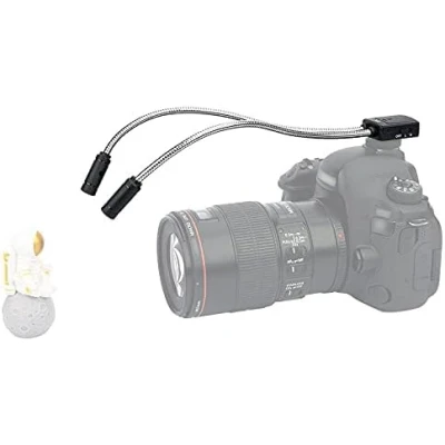 Abbildung von JJC Schwanenhals LED Macro Blitz Light ersetzen Olympus mal 1 Makro Arm Licht for Digitalkameras Insekten Pflanzen Schmuck Makrofotografie Ringblitz