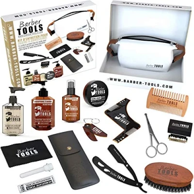 Abbildung von ✮ BARBER TOOLS Kit/Bartpflege set/Bart und Rasur Kosmetik Made in French