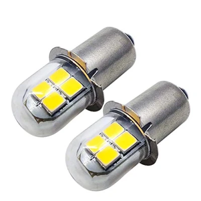 Abbildung von Ruiandsion 2 Stück P13.5S LED Lampe Gelb 2835 8SMD Chips 4.5V 6V Upgrade für Scheinwerfer Taschenlampen Taschenlampe