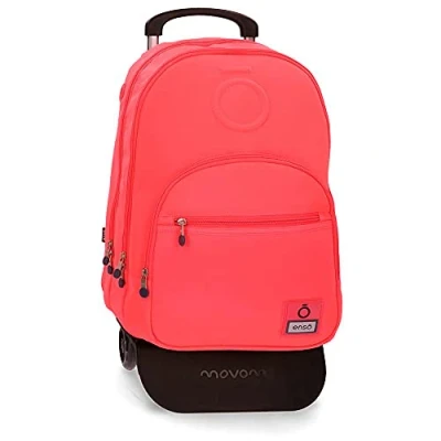 Abbildung von Enso Basic Doppelfach Rucksack mit Trolley Orange 32x46x17 cms Polyester 25.02L