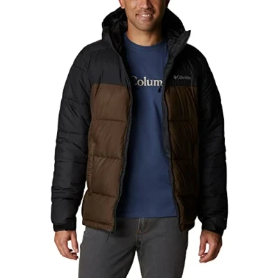 Abbildung von Columbia Pike Lake Hooded Jacket Steppjacke Mit Kapuze für Herren, XXL