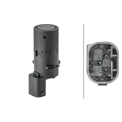 Abbildung von HELLA 6PX 358 141 721 Parksensoren FORD: MONDEO 3, Focus 2 Schrägheck, 3 Kombi