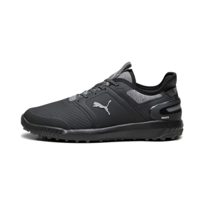 Abbildung von Puma Golf Ignite Elevate Golfschuh, Herren, Größe: 43, Black/quiet shade Schuhe