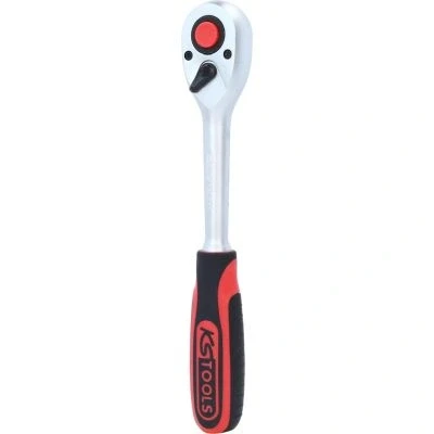 Abbildung von KS TOOLS 912.1290 Umschaltknarre 72 12,5 (1/2&quot;) Chrom Vanadium Stahl