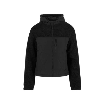 Abbildung von Urban Classics Crinkle Winterjacke, Damen, Größe: 3XL, black