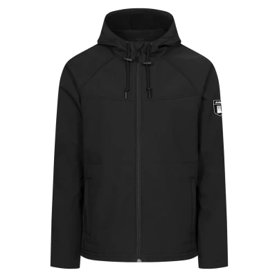 Abbildung von Derbe Übergangsjacke, Herren, Größe: Large, Metallic schwarz