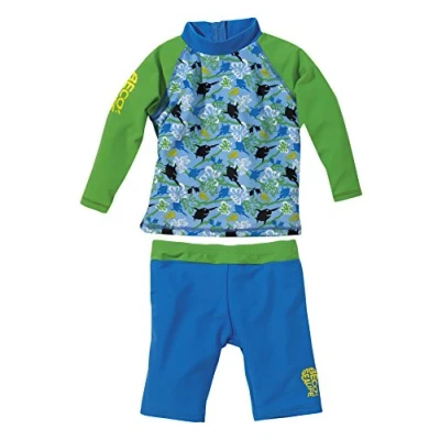 Abbildung von Beco Kinder Schutzanzug UV Sealife 2 Teilig Badeanzug, blau/Grün, 116/128