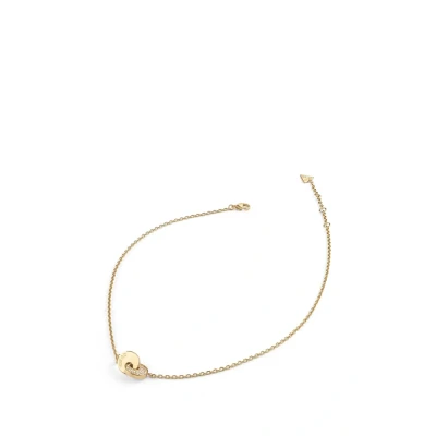 Abbildung von Guess JUBN05219JWYG Damen Kette Two Links Pavée Goldfarben