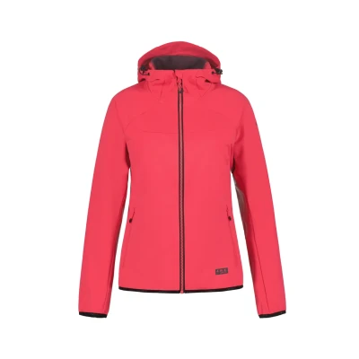 Abbildung von Icepeak Braden Softshelljacke, Damen, Größe: 36, Himbeere