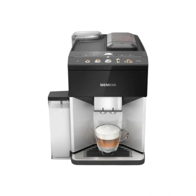 Abbildung von Siemens EQ.500 TQ513R01 Kaffeevollautomat Silber&amp;Schwarz