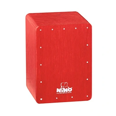 Abbildung von Meinl Percussion NINO955R Mini Cajon Shaker rot