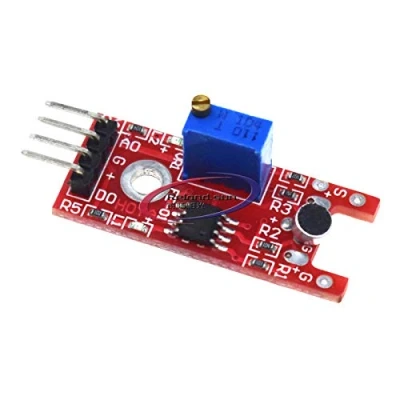 Abbildung von Reland Sun 5 x KY 038 kleine Mikrofon Modul mit hoher Empfindlichkeit, Geräuscherkennung.