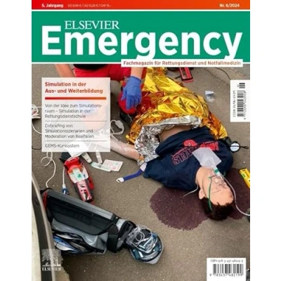 Abbildung von ELSEVIER Emergency. Simulation in der Aus und Weiterbildung. 6/2024: Fachmagazin für Rettungsdienst Notfallmedizin