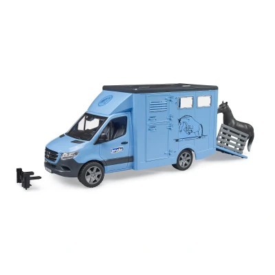 Abbildung von Bruder MB Sprinter Tiertransporter/Pferdetransporter 1:16