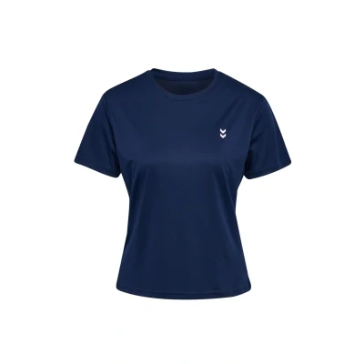 Abbildung von Hummel Pulse Training Sport Tshirt, Damen, Größe: Large, Dress blues