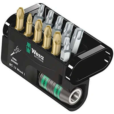 Abbildung von Wera Bit Sortiment, Check 12 Wood 1, teilig, 05057423001