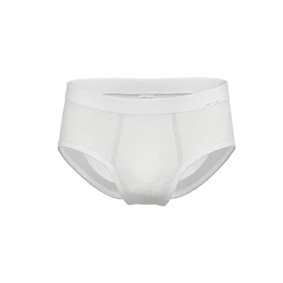 Abbildung von Ammann Slip mit Eingriff Day Classic/Doppelripp Exquisit 433612 Gr. 5 in Weiss