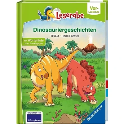 Abbildung von Dinosauriergeschichten Leserabe ab Vorschule Erstlesebuch für Kinder 5 Jahren (Leserabe Vor Lesestufe)