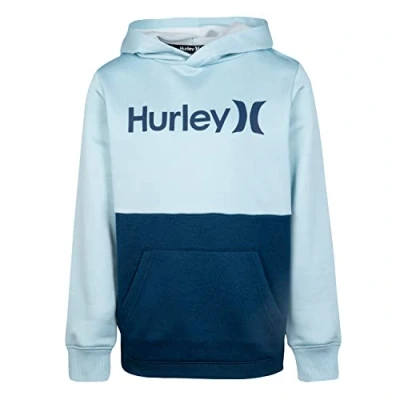 Abbildung von Hurley Jungen Kapuze Solar Sweatshirt, Kristall, meliert, 7 años