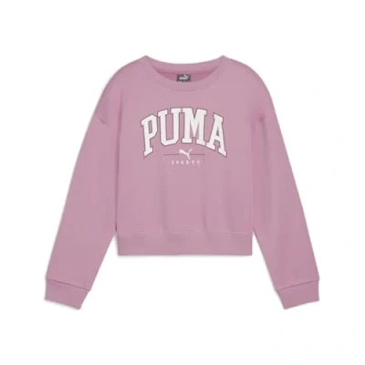 Abbildung von Puma Squad CREW Unisex Sweatshirt für Kinder, Größe: 176, Mauved out